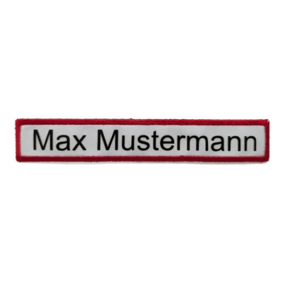 Namensstreifen DTF-Druck 12x2cm